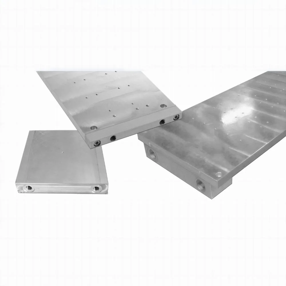 Good Quality Non Leakage EV Car Battery Liquid Cold Aluminum Cooling Plate Fsw Friction Stir Welding 6061 Aluminum Cooling Plates