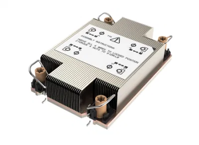 Алюминиевый радиатор сервера камеры испарения ребра молнии 1u для LGA4677